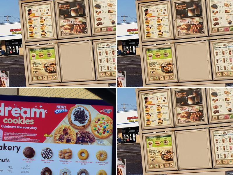 Tim Hortons Menu