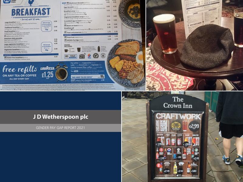 The Crown Inn - JD Wetherspoon Menu