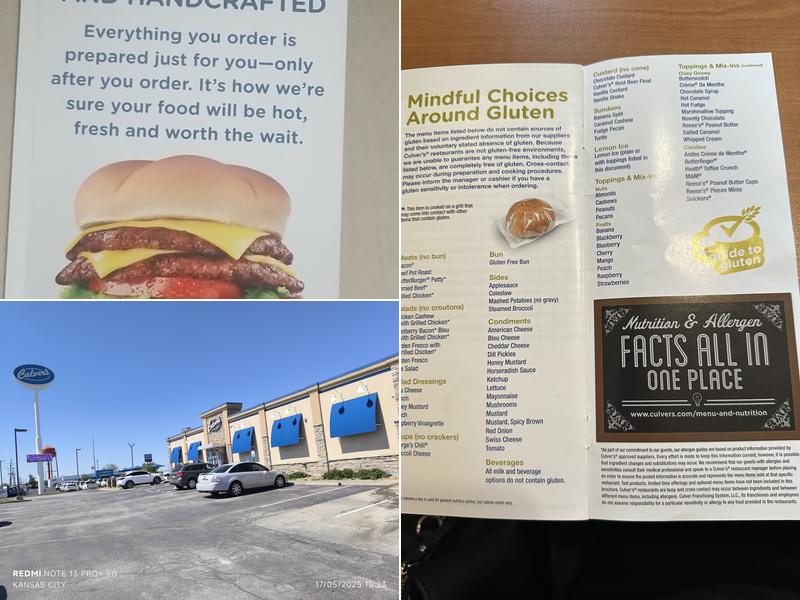 Culver’s Menu