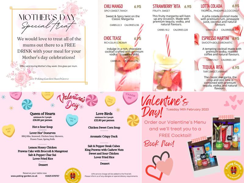 Peking Garden Hazel Grove Menu