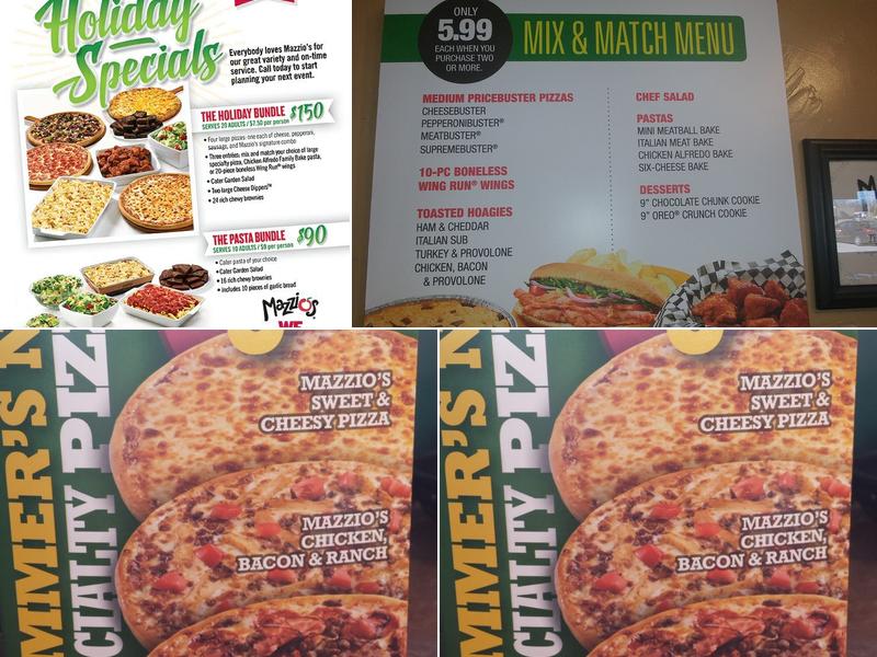 Mazzio's Italian Eatery Menu