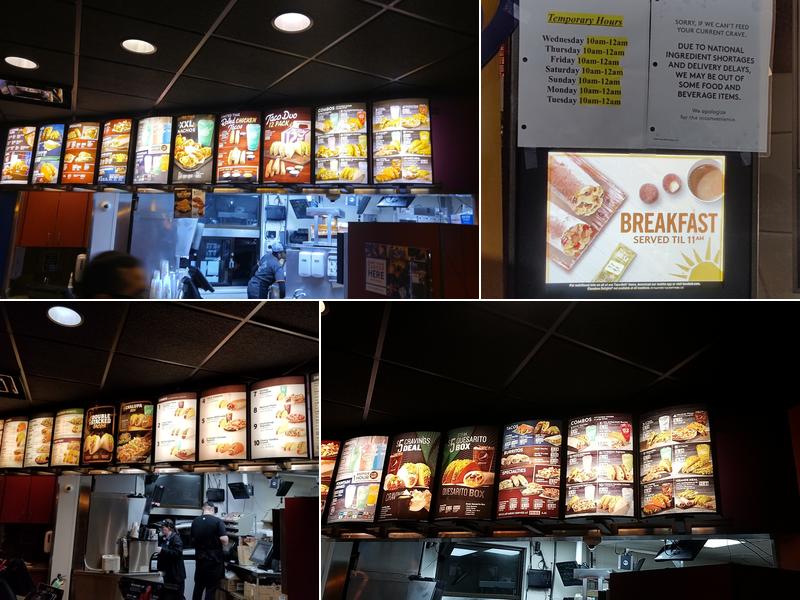 Taco Bell Menu