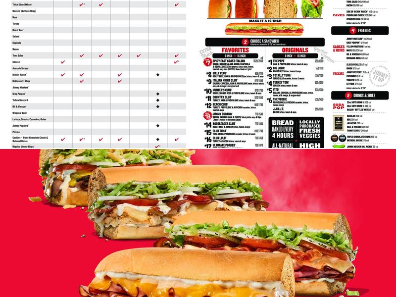 Jimmy John's Menu