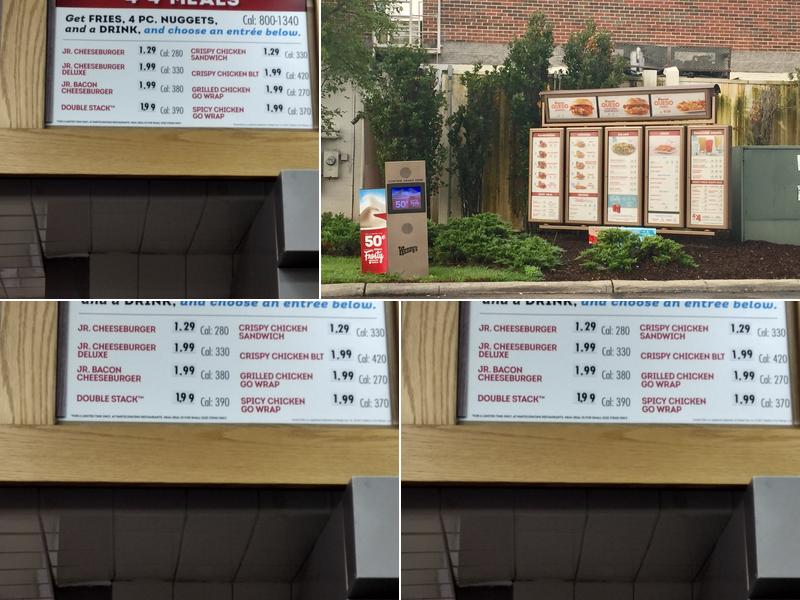 Wendy's Menu
