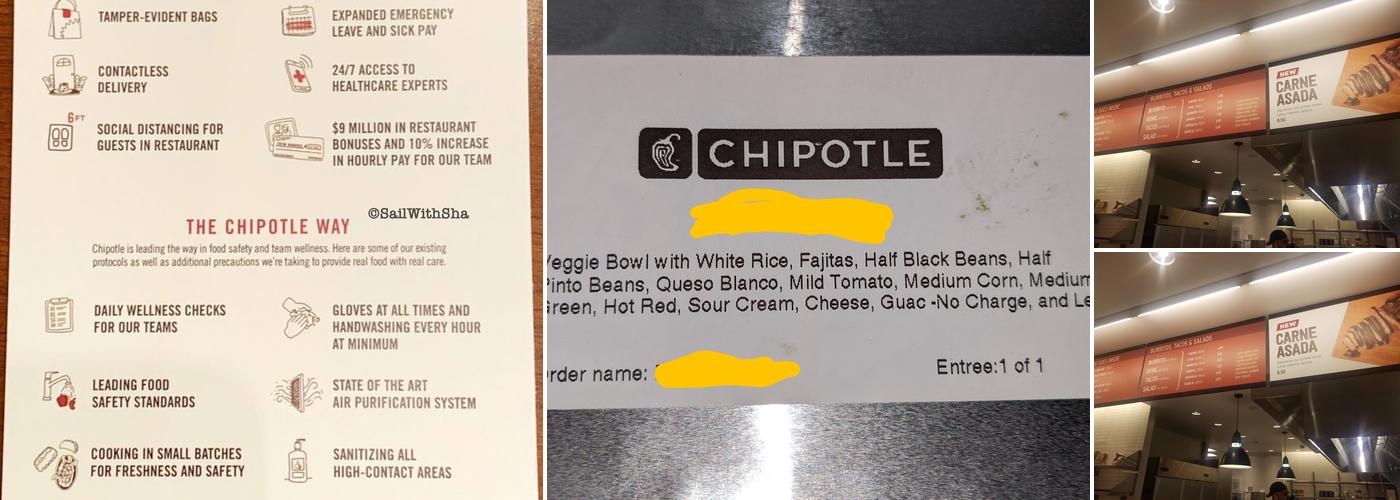 Chipotle Mexican Grill Menu