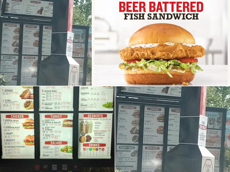 Arby's Menu