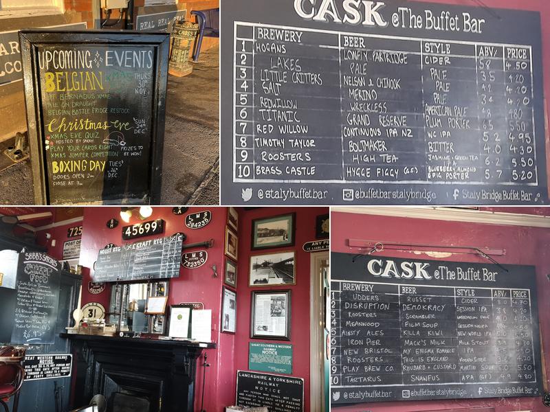 Stalybridge Buffet Bar Menu