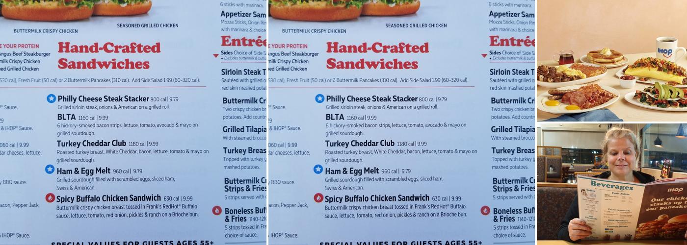 IHOP Menu