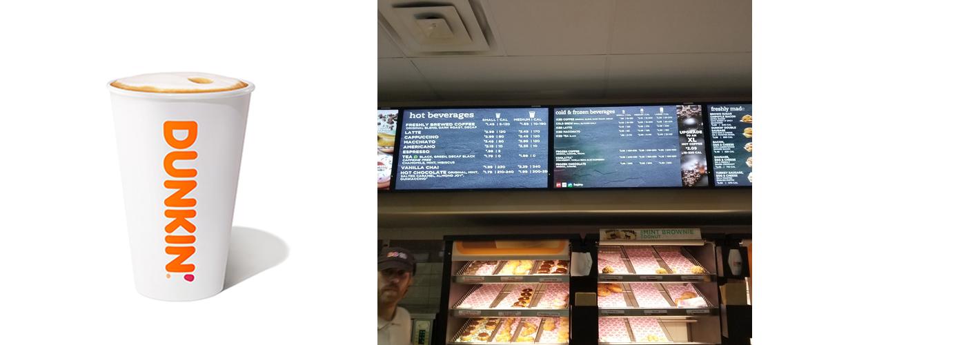 Dunkin' Menu