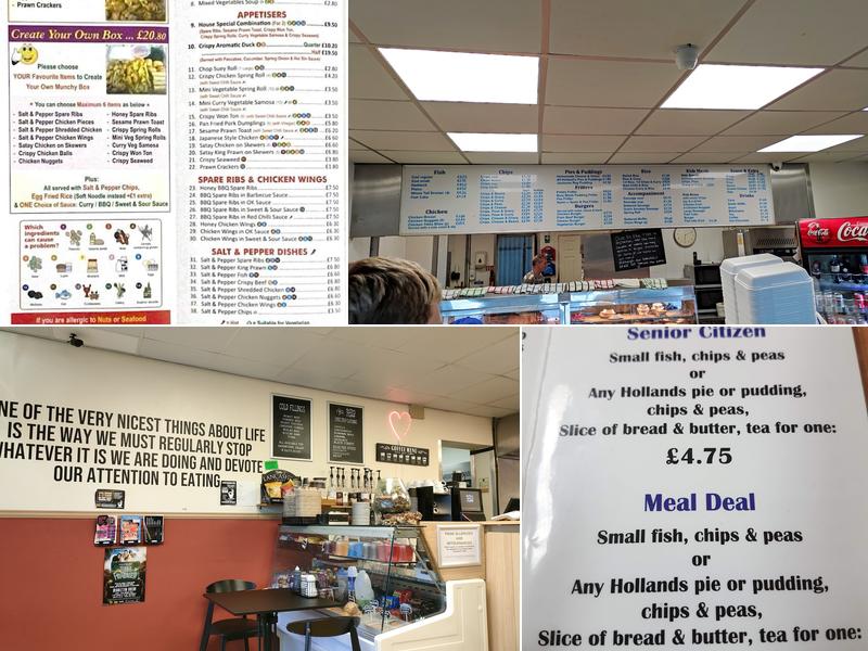 Heywood Fish Bar Menu