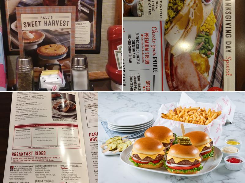 Bob Evans Menu