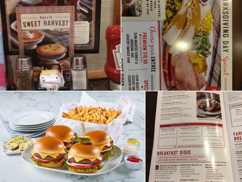 Bob Evans Menu