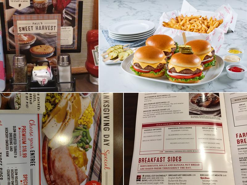 Bob Evans Menu