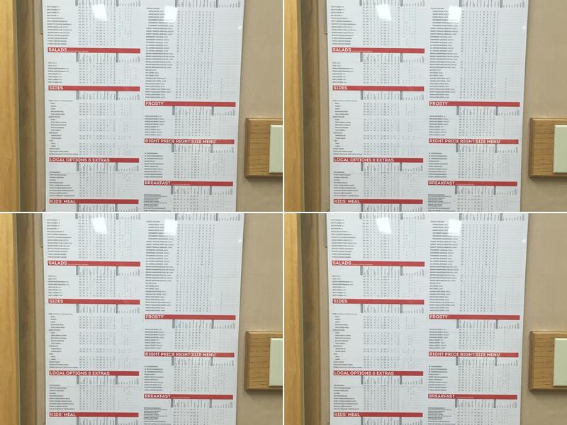 Wendy's Menu