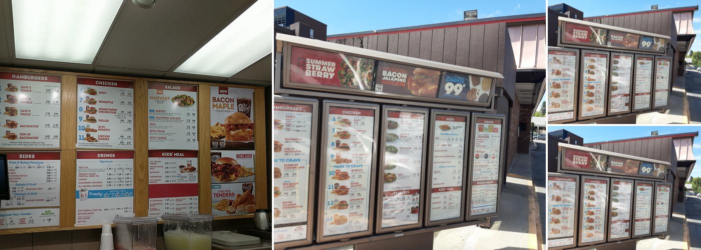 Wendy's Menu