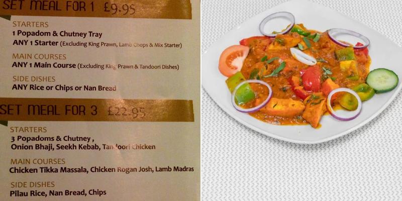 Paprika Delight Menu