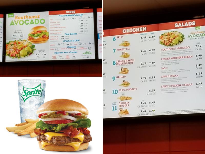 Wendy's Menu