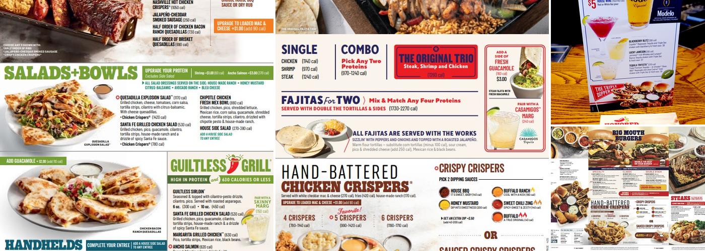 Chili's Grill & Bar Menu