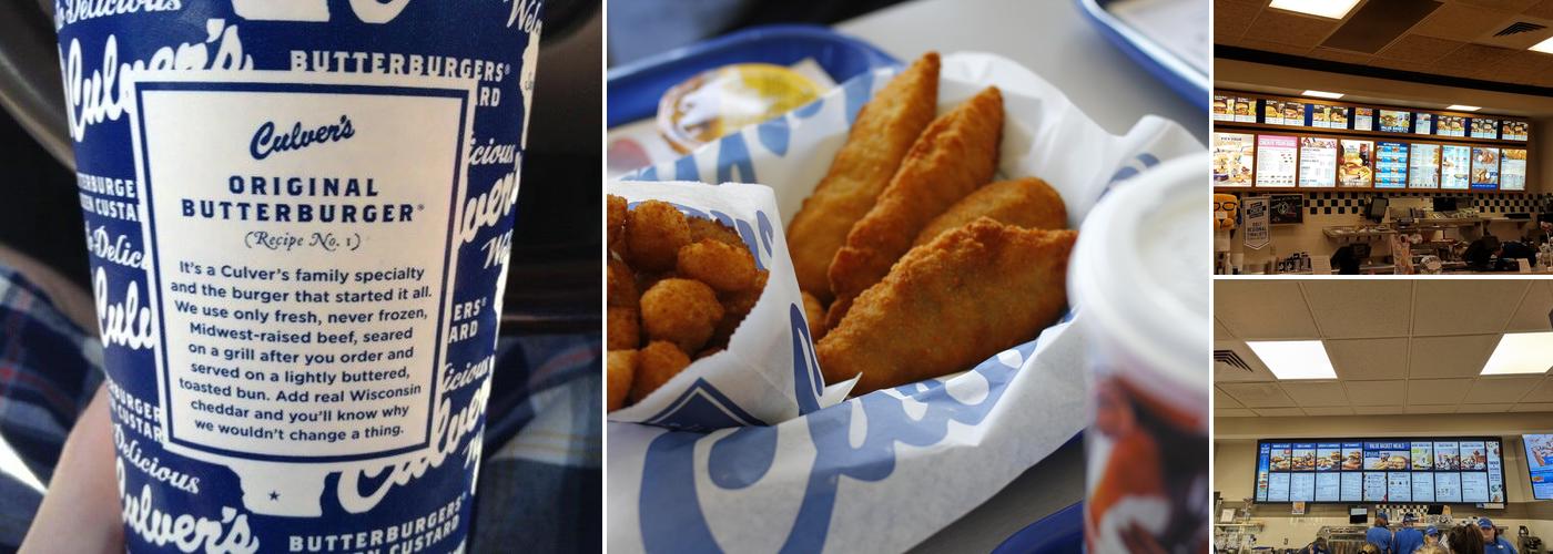 Culver’s Menu