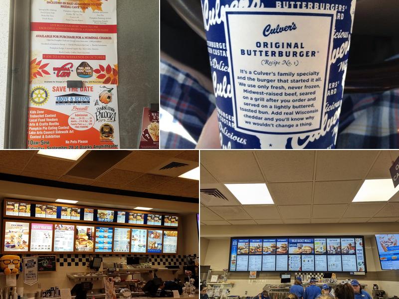 Culver’s Menu
