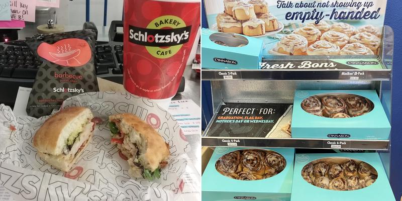 Schlotzsky's Menu