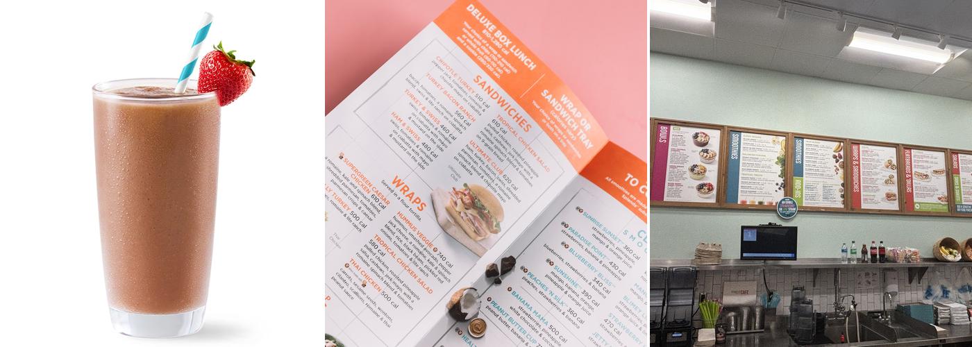 Tropical Smoothie Cafe Menu