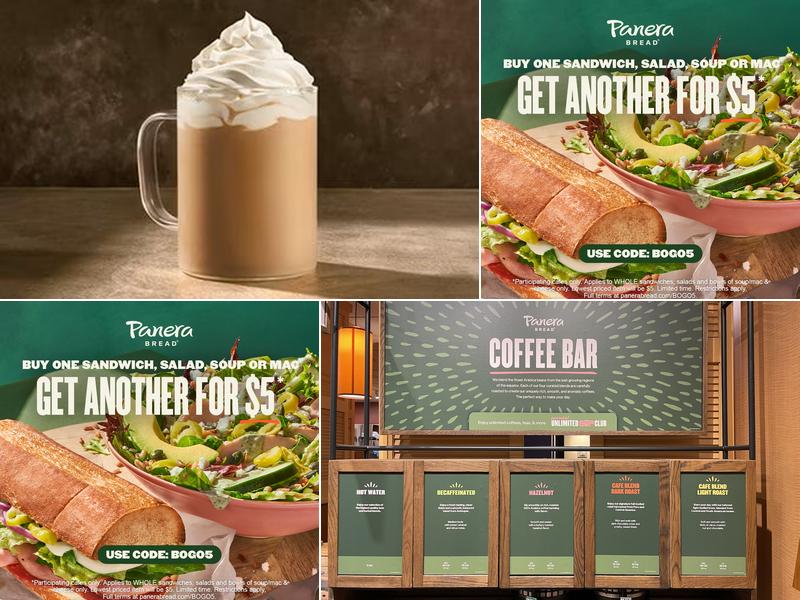 Panera Bread Menu