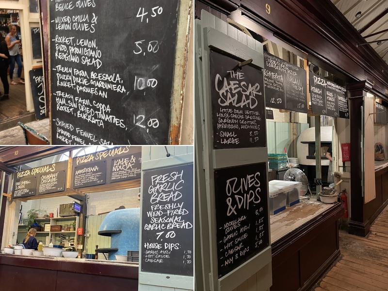 Honest Crust Sourdough Pizza Menu