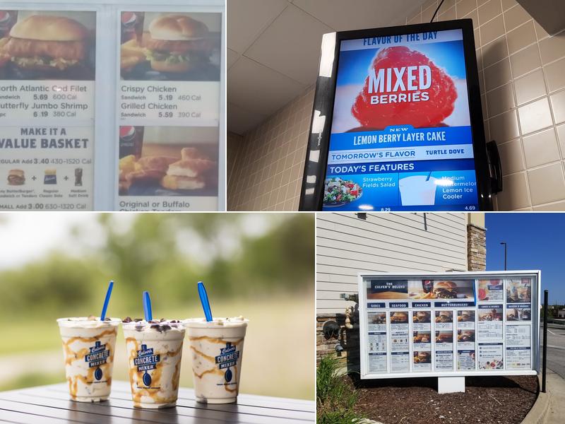 Culver’s Menu