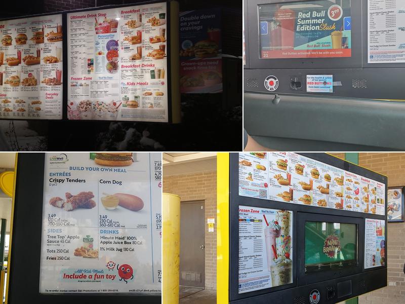 Sonic Drive-In Menu