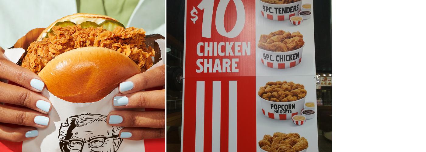 KFC Menu