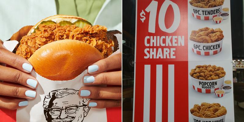 KFC Menu