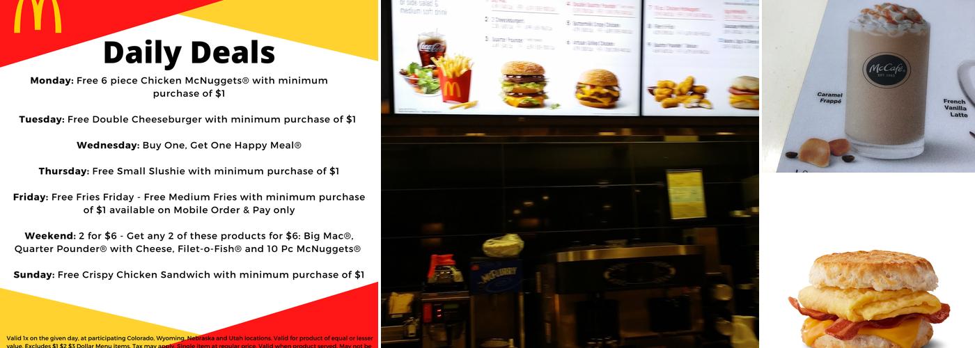 McDonald's Menu