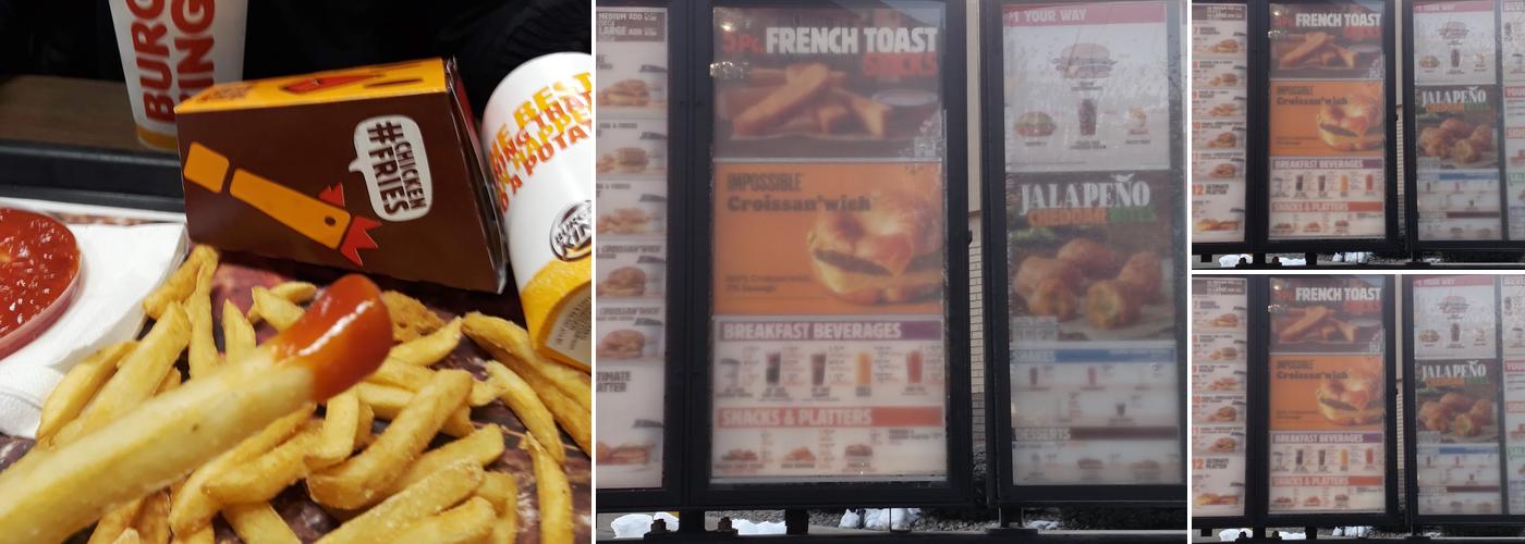 Burger King Menu