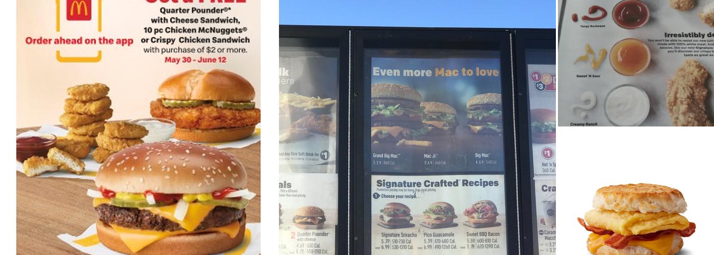 McDonald's Menu