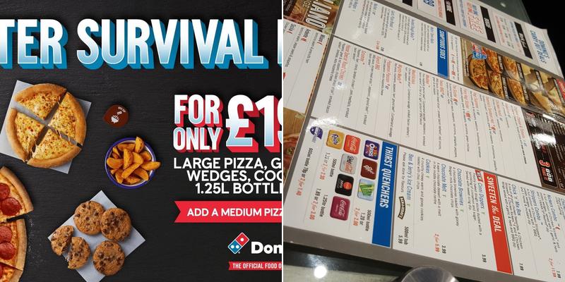 Domino's Pizza - Sunderland - North Menu