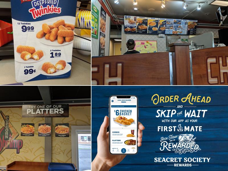 Long John Silver's Menu