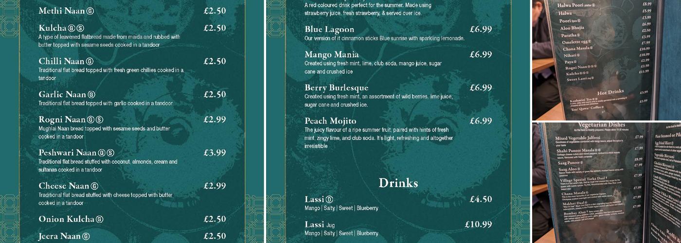 Spice Village Southall ™ Menu