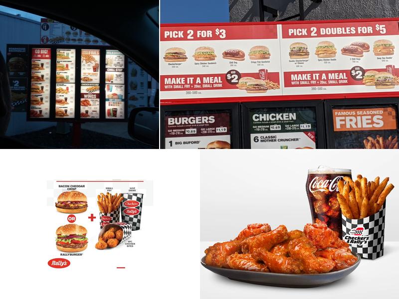 Checkers Menu