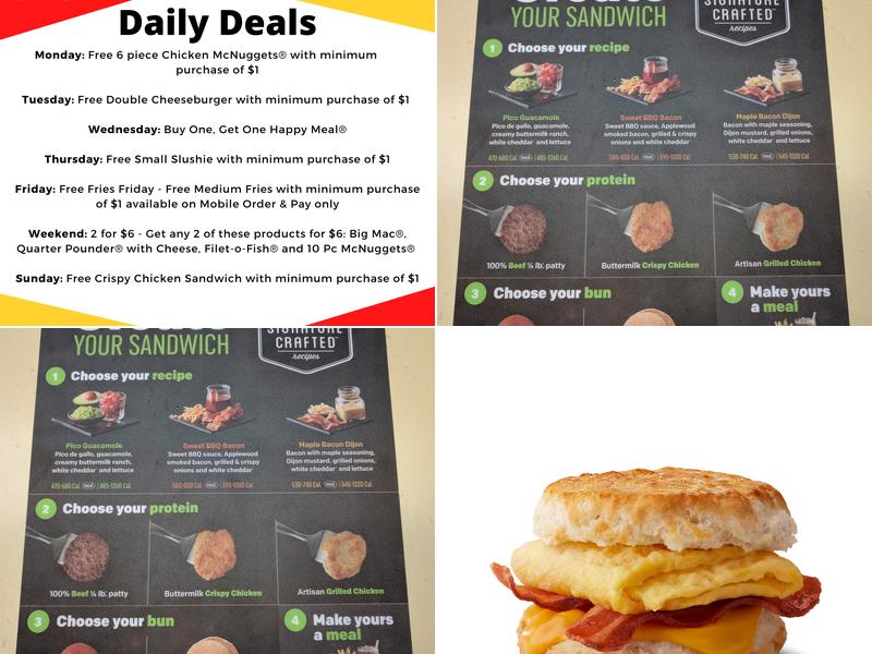 McDonald's Menu