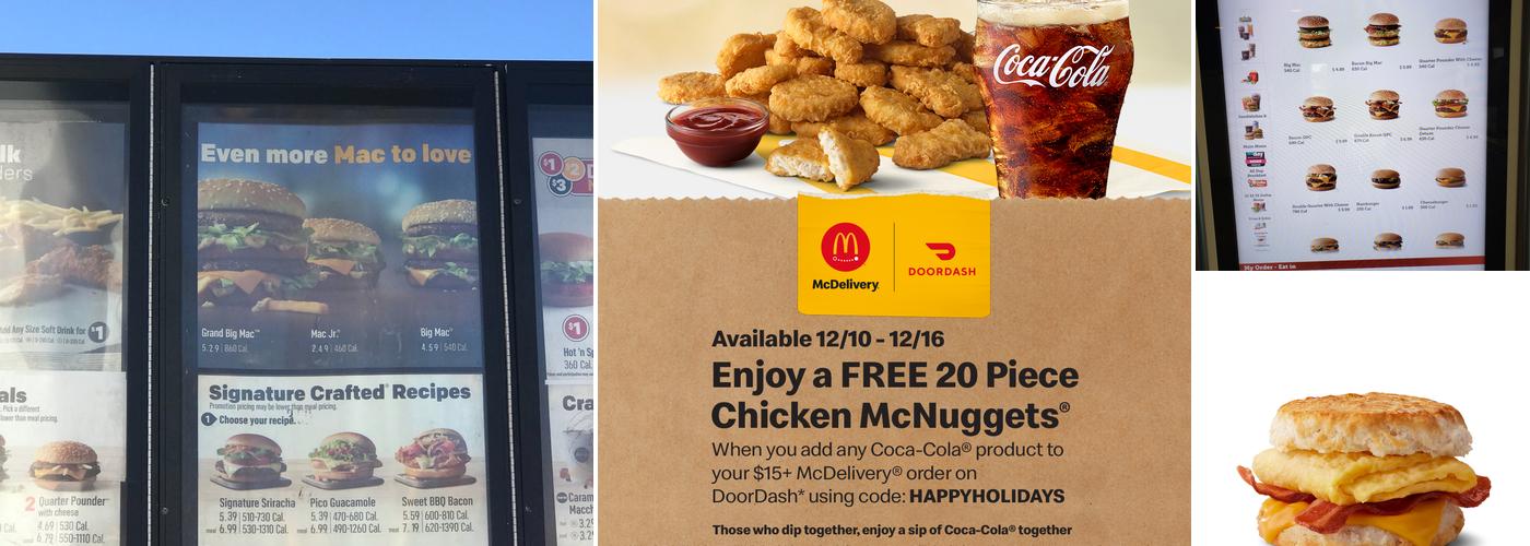 McDonald's Menu