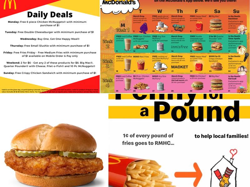 McDonald's Menu