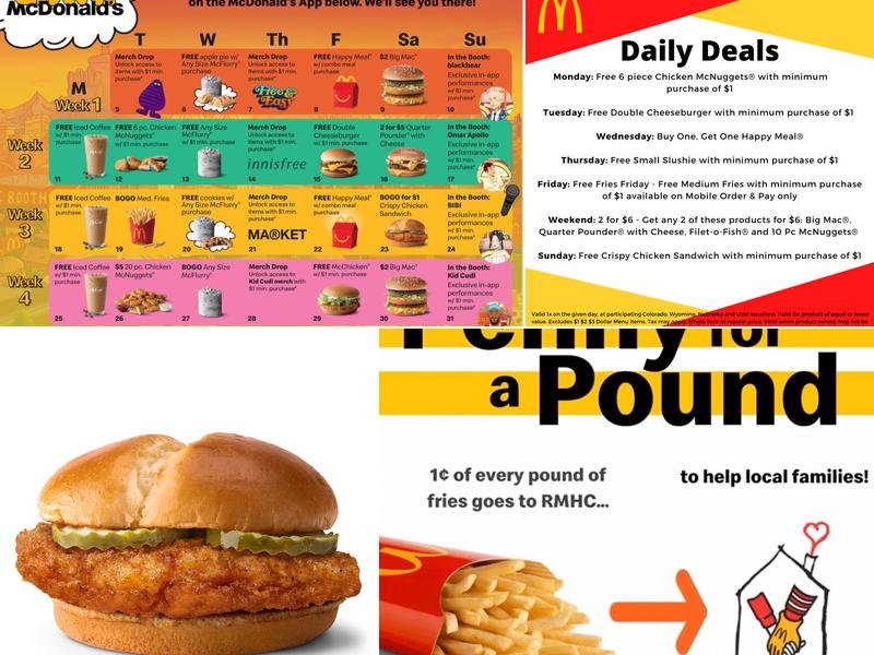 McDonald's Menu