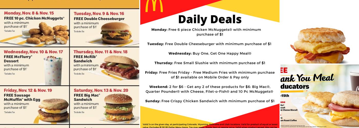 McDonald's Menu