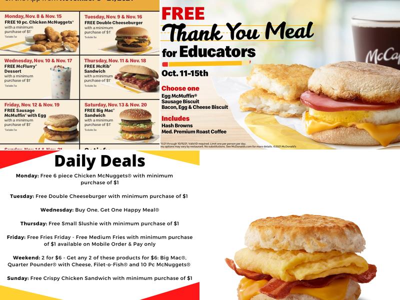 McDonald's Menu