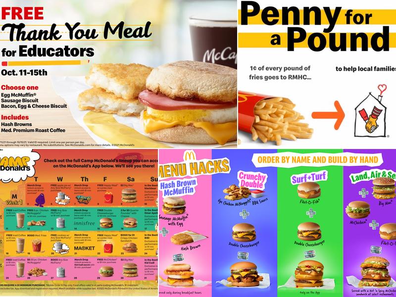 McDonald's Menu