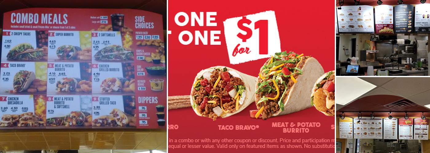 Taco John's Menu