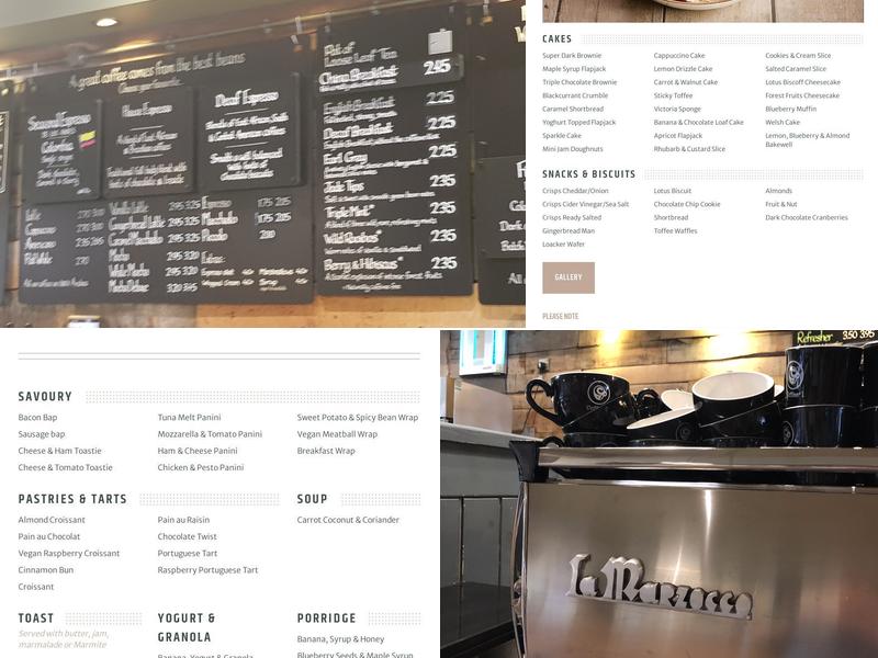 Coffee#1 Thornbury Menu