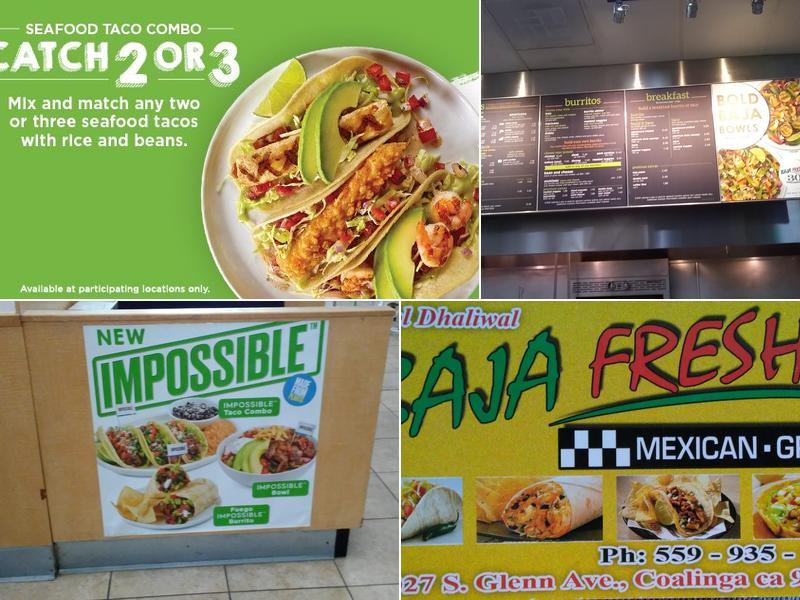 Baja Fresh Menu