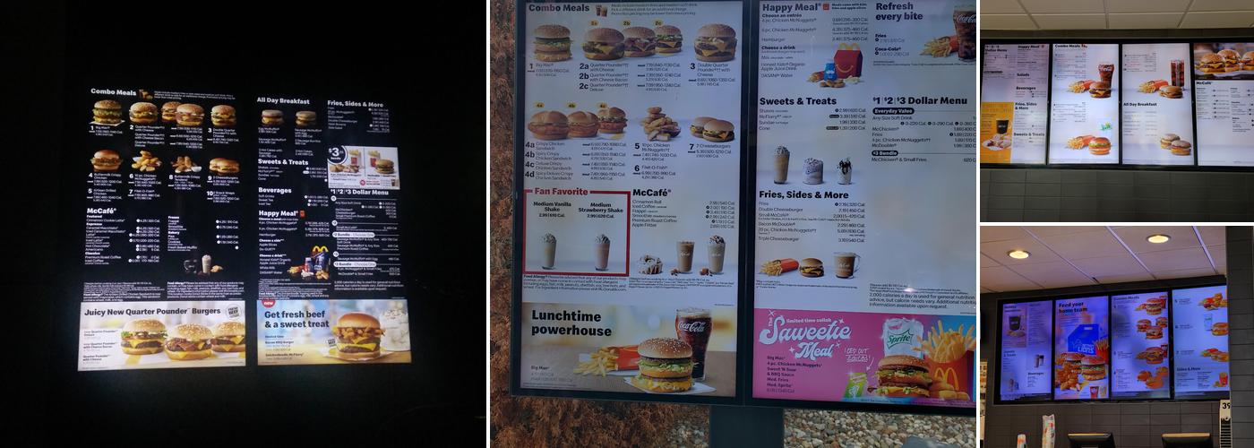 McDonald's Menu